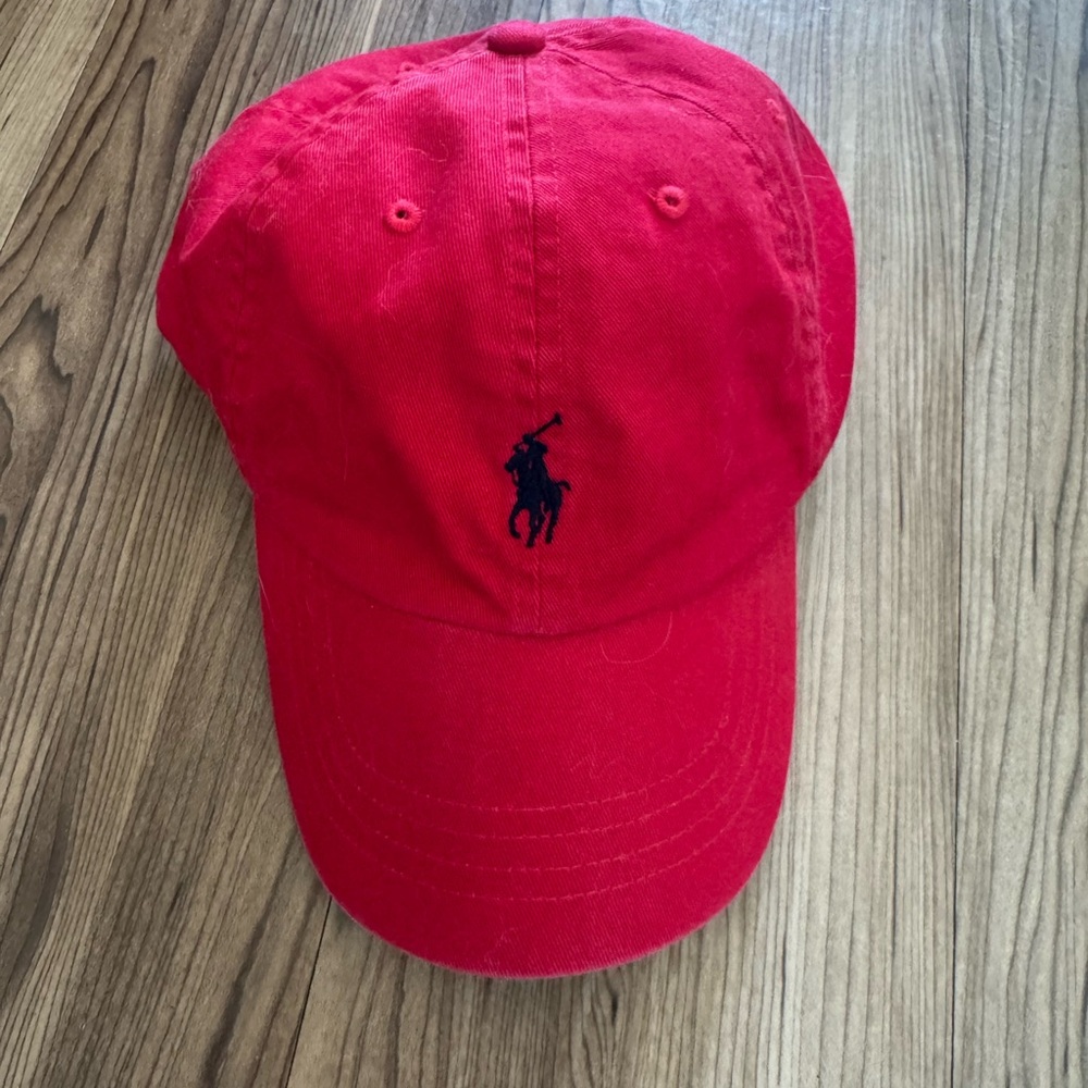 Red Polo by Ralph Lauren Hat (one size) unisex